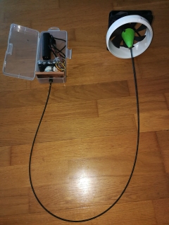 Zusammengebautes Mini-Kraftwerk